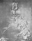 LUZON - Topographical Map