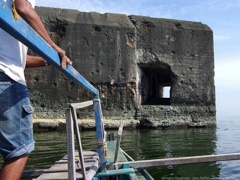 View through both Sally ports.