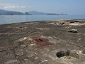 View of the upper deck of Fort Drum looking towards Cavite.