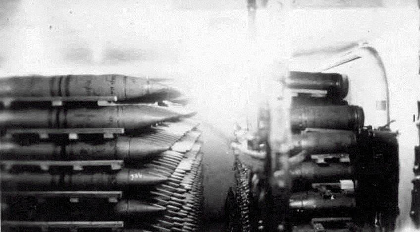 1933 Ft Drum - 6-inch ammo storag